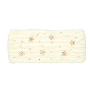 CC Brand Star and Pearl Embellishments Headwrap - HWE0158 -By Contagious Wholesale