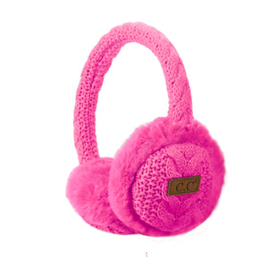 CC Brand Kids Faux Fur Sherpa Earmuffs - KD-EMS3661 - By Contagious Wholesale