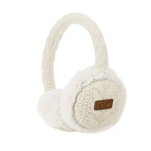 CC Brand Kids Faux Fur Sherpa Earmuffs - KD-EMS3661 - By Contagious Wholesale