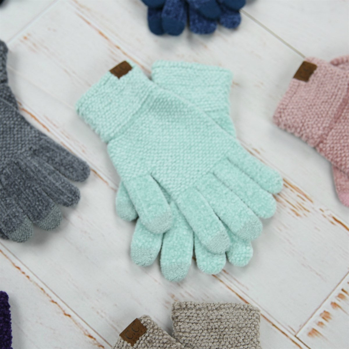 CC Chenille Touchscreen Glove ( G-9016 )