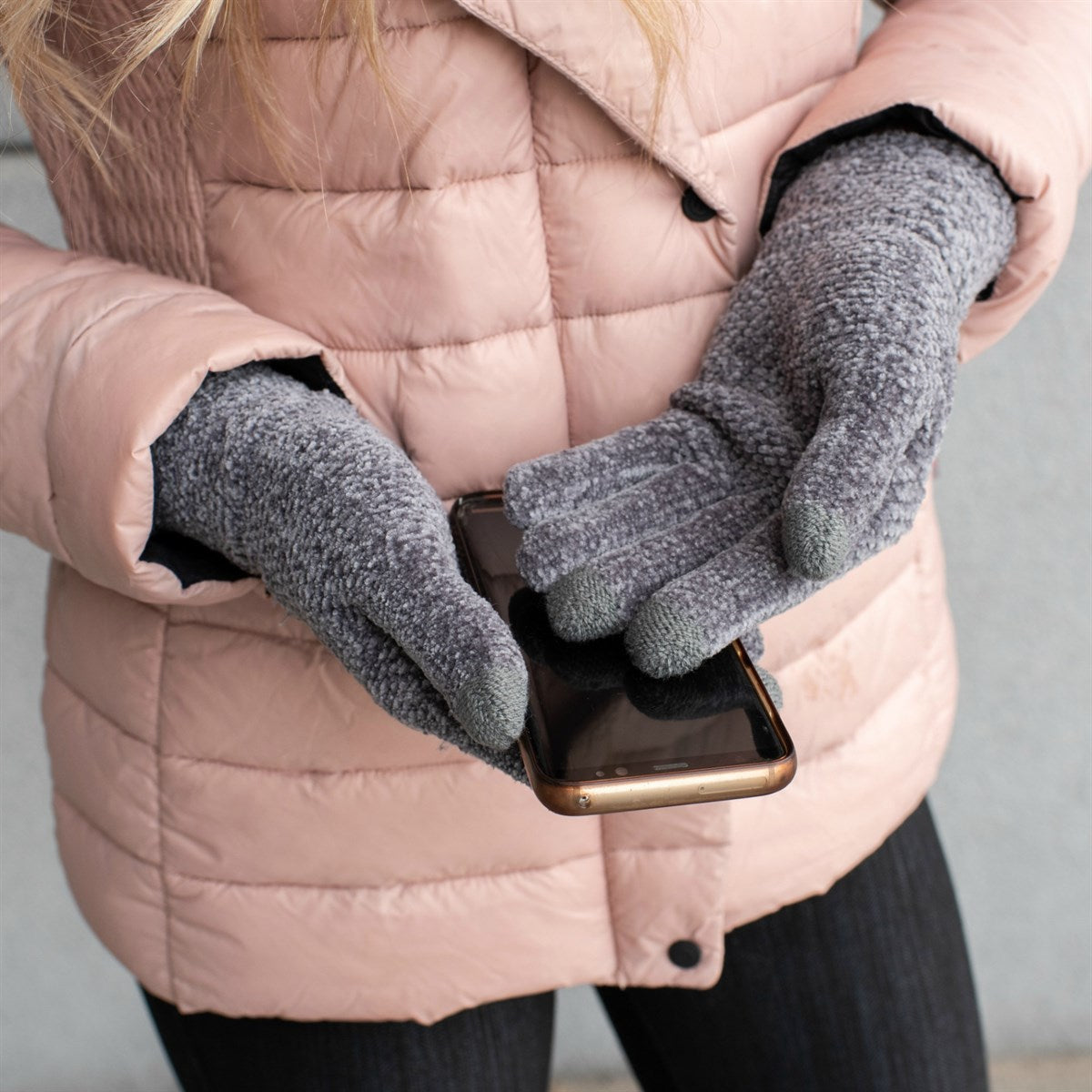 CC Chenille Touchscreen Glove ( G-9016 )