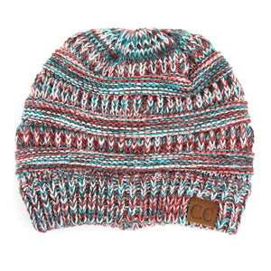 CC Crafted Multi Color Beanie 4-Tone ( YJ-816 )