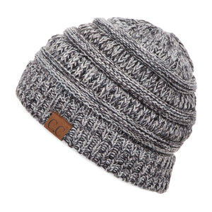 CC Crafted Multi Color Beanie 4-Tone ( YJ-816 )